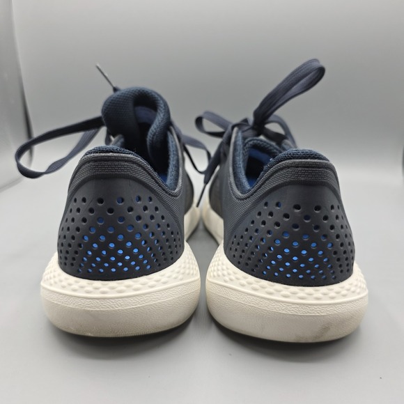 CROCS LiteRide Pacer Sneakers Mens 8 Blue Water Sport Comfort Breathable Shoes - Picture 5 of 12